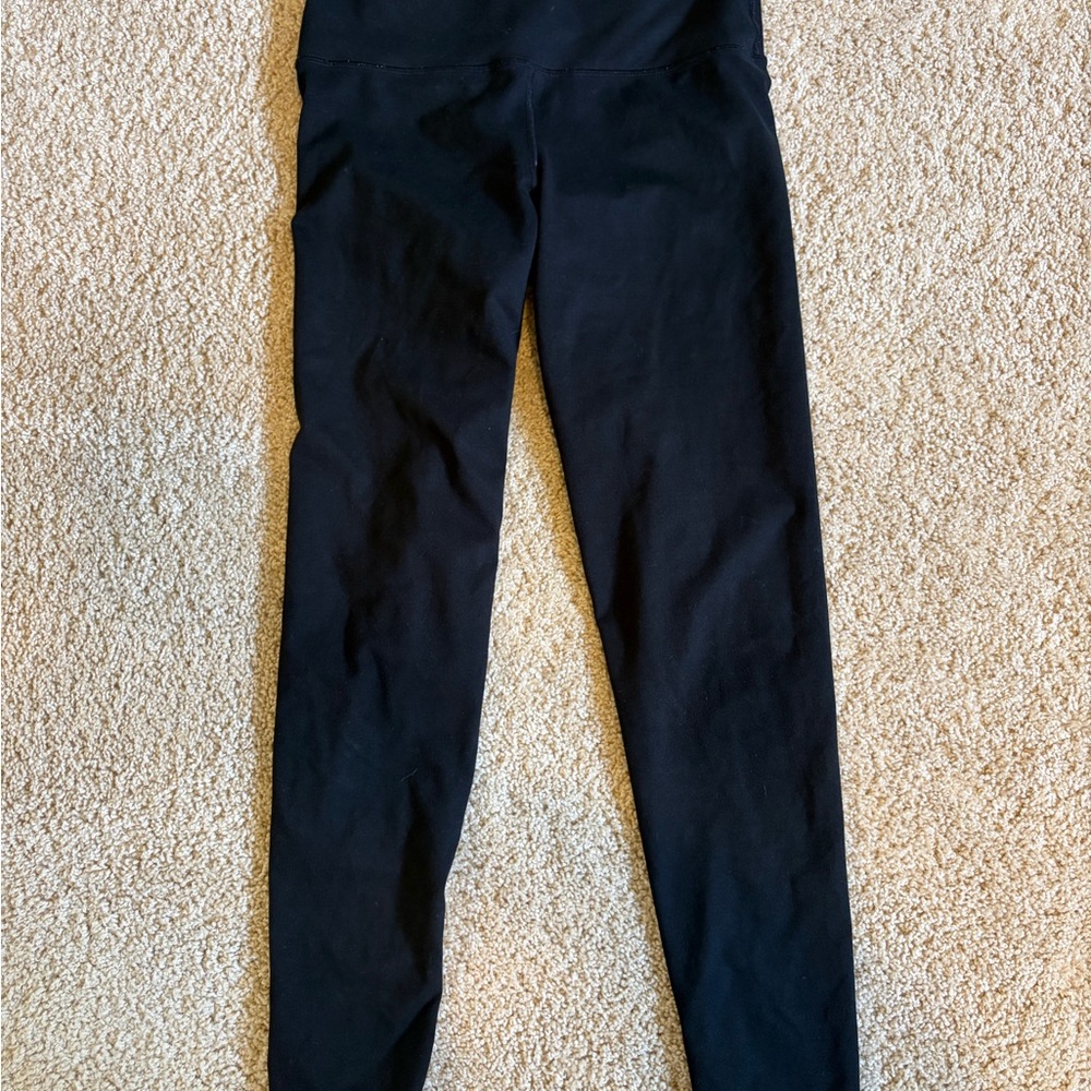 aerie Kids Black High-Rise Leggings